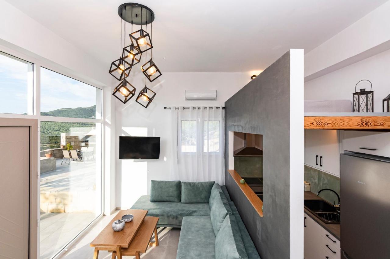 Rikanthos Stone Sea View Apartment Ι Faleliana Экстерьер фото